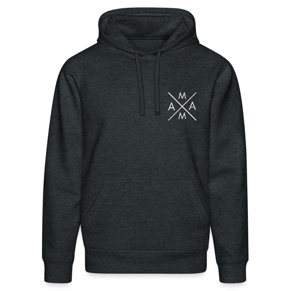 Mama - Bio Unisex Hoodie - Dunkelgrau meliert