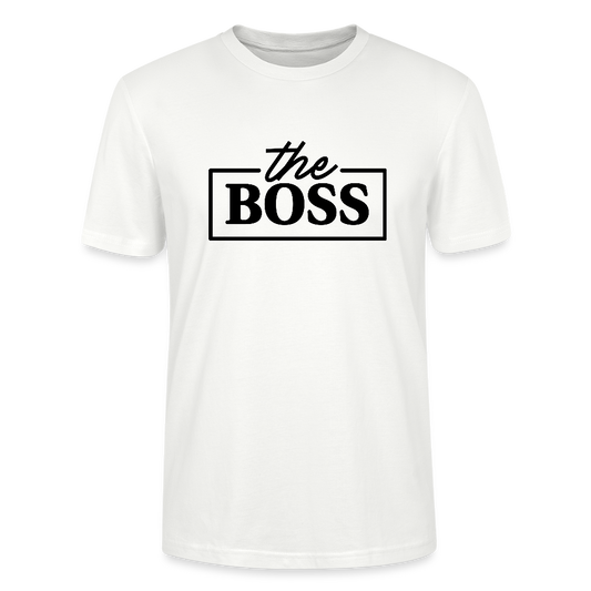 the Boss - Bio Unisex T-Shirt - Weiß