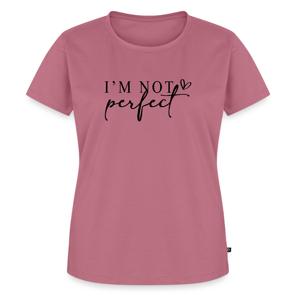 I'm not perfect - Frauen Premium T-Shirt - Mauve