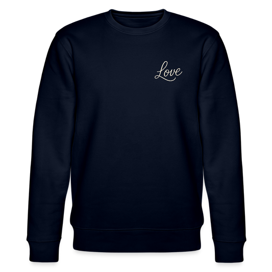 Love - Bio Unisex Sweatshirt - Navy
