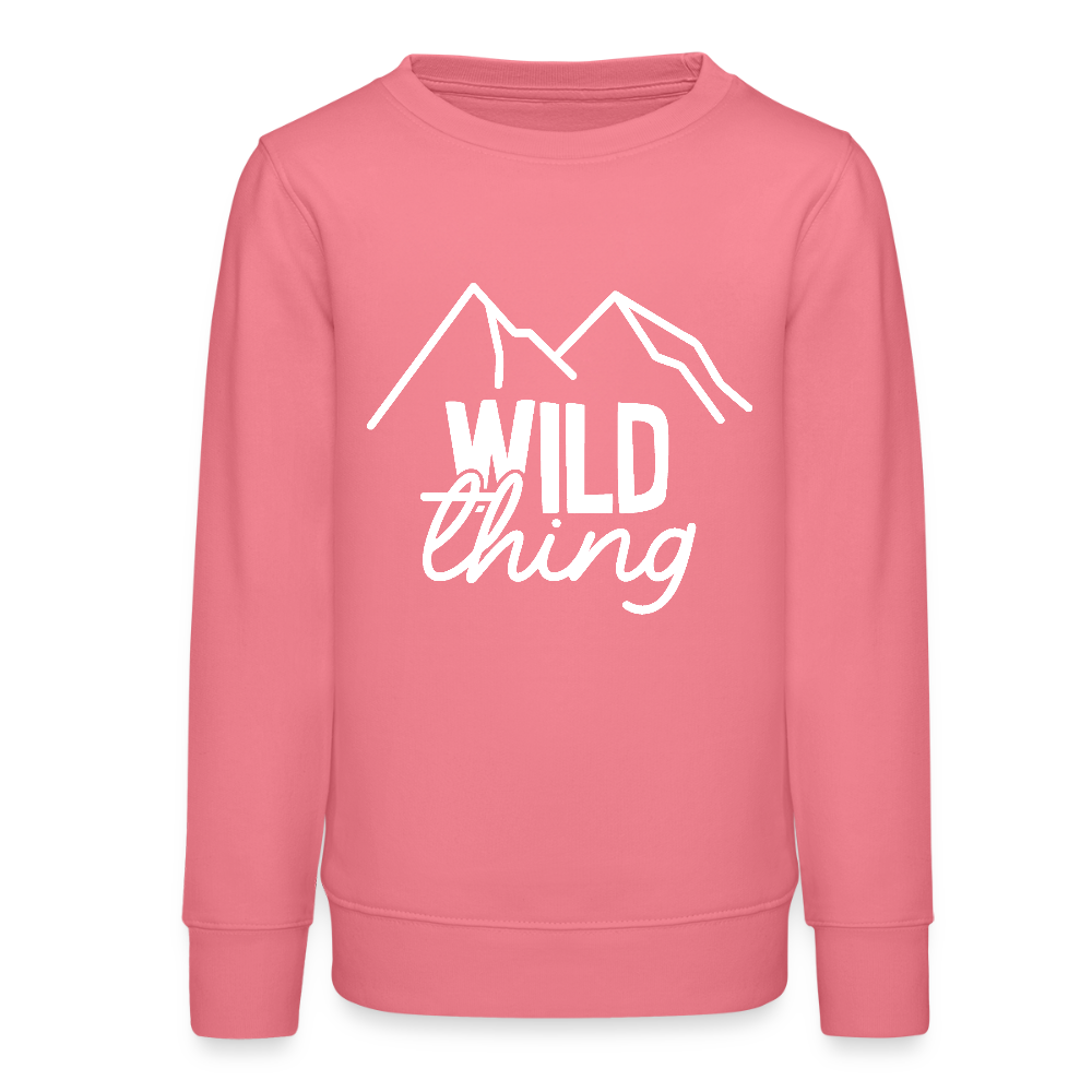 wild thing -  Bio Kinder Sweatshirt - Pink 