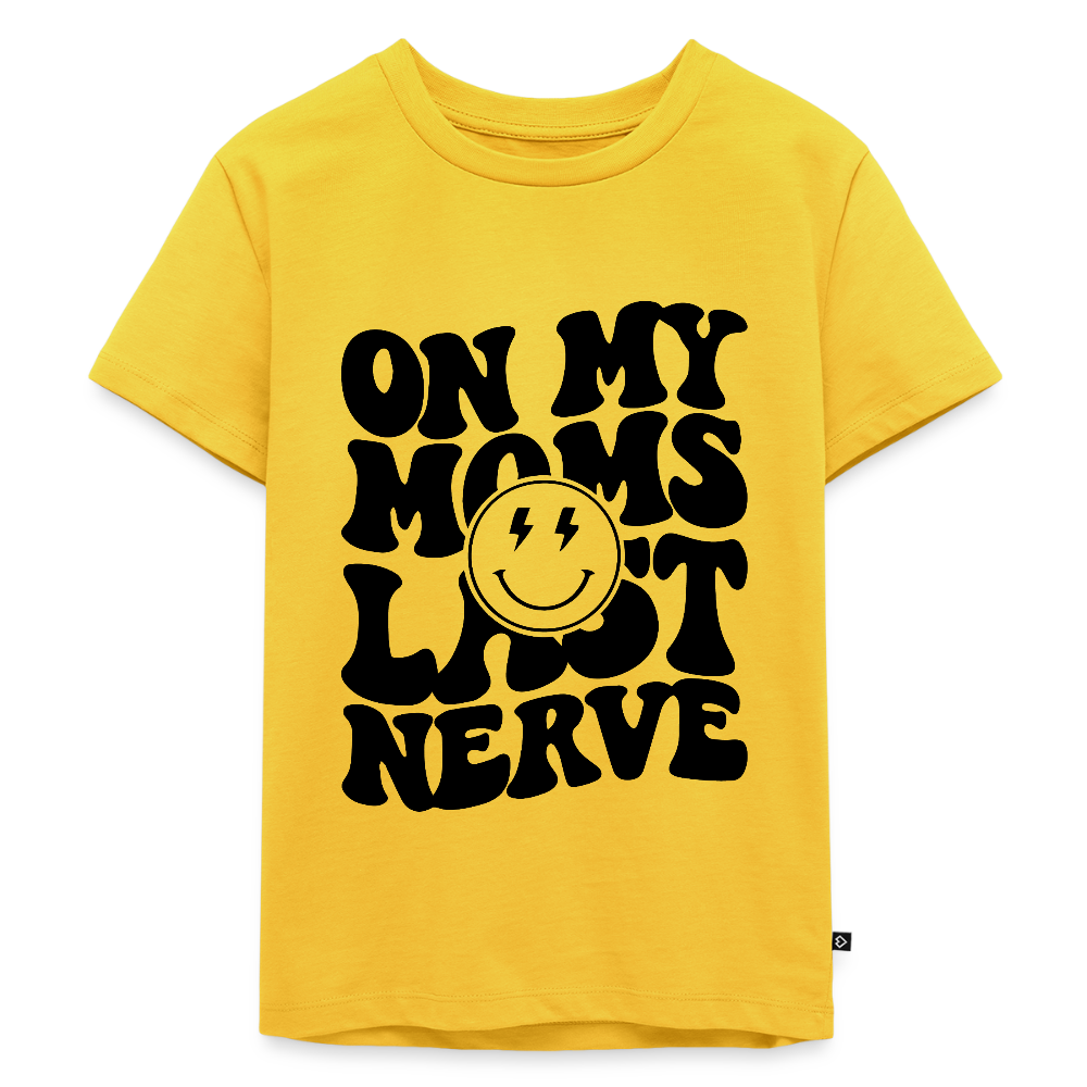 Last Nerve -  Bio Kinder T-Shirt - Gelb