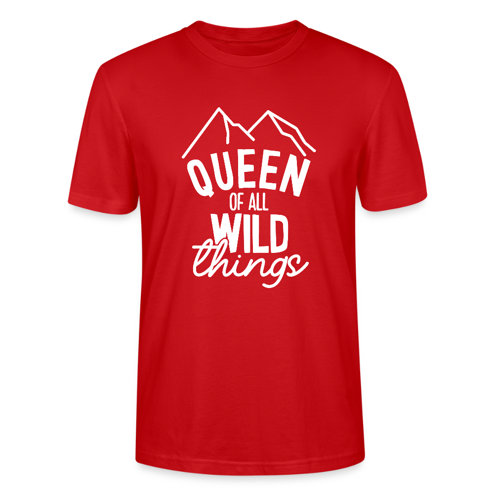 Queen of all wild things - Bio Unisex T-Shirt - Rot
