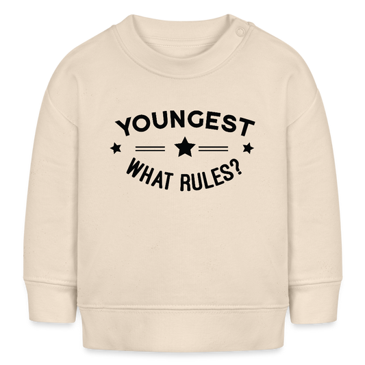 Youngest - Bio Baby Sweatshirt - Weißgrau