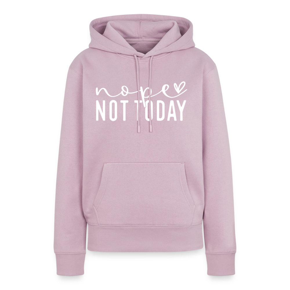 nope not today - Frauen Premium Hoodie - Altrosa