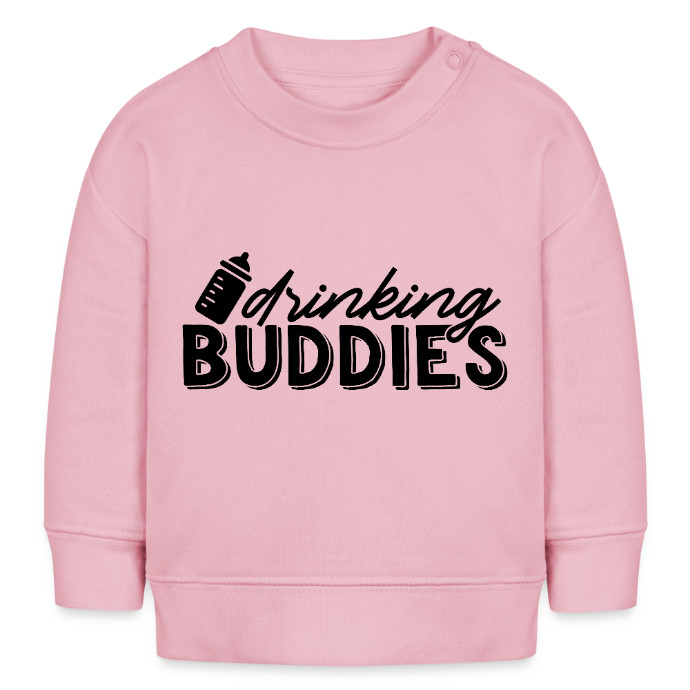 drinking Buddies - Bio Baby Sweatshirt - Hellrosa