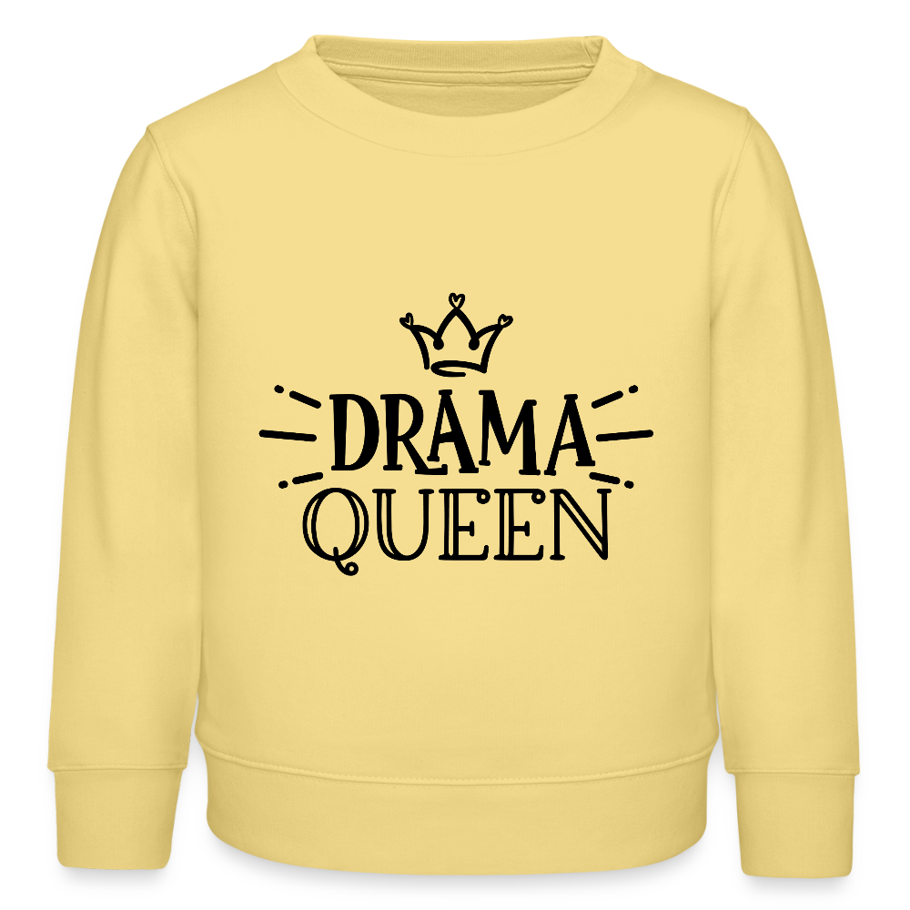 Drama Queen - Bio Kinder Sweatshirt - Gelb Viva 