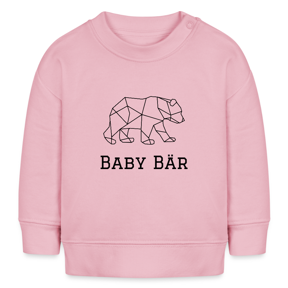 Baby Bär Bio-Sweatshirt - Hellrosa