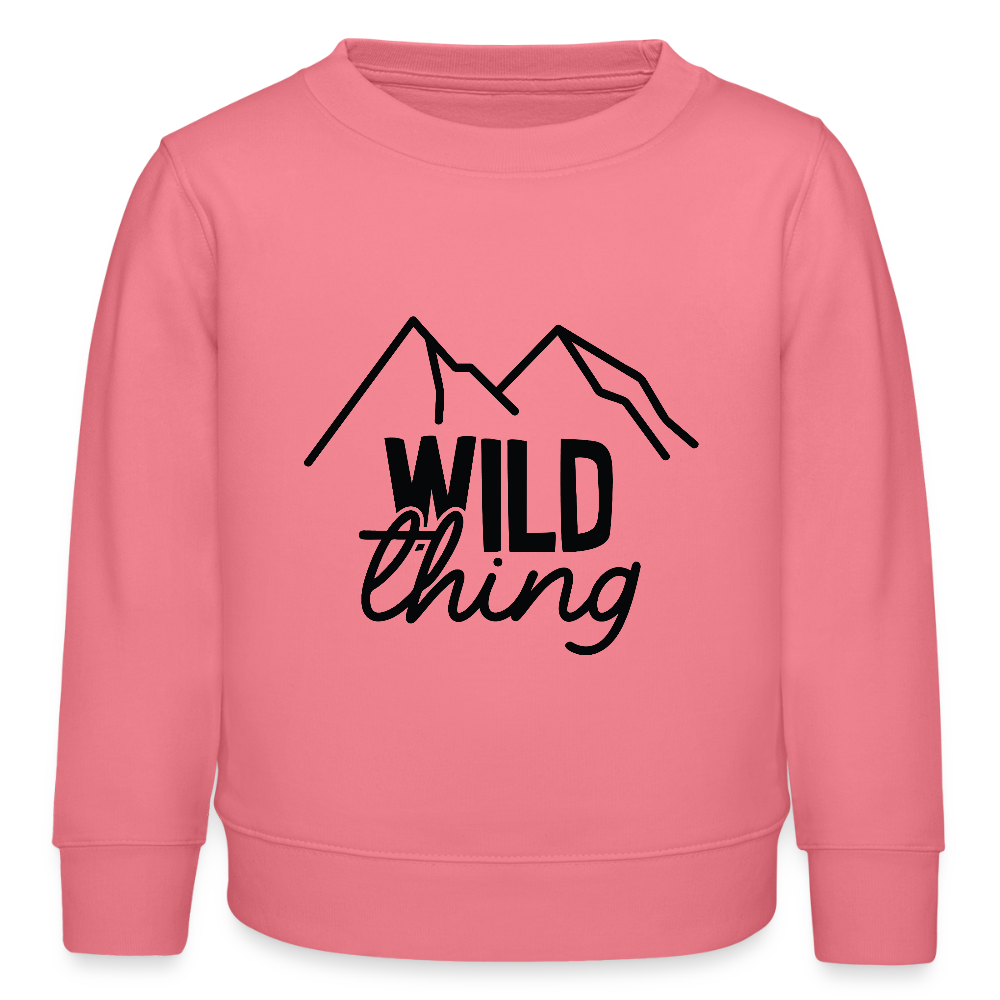 wild thing -  Bio Kinder Sweatshirt - Pink 