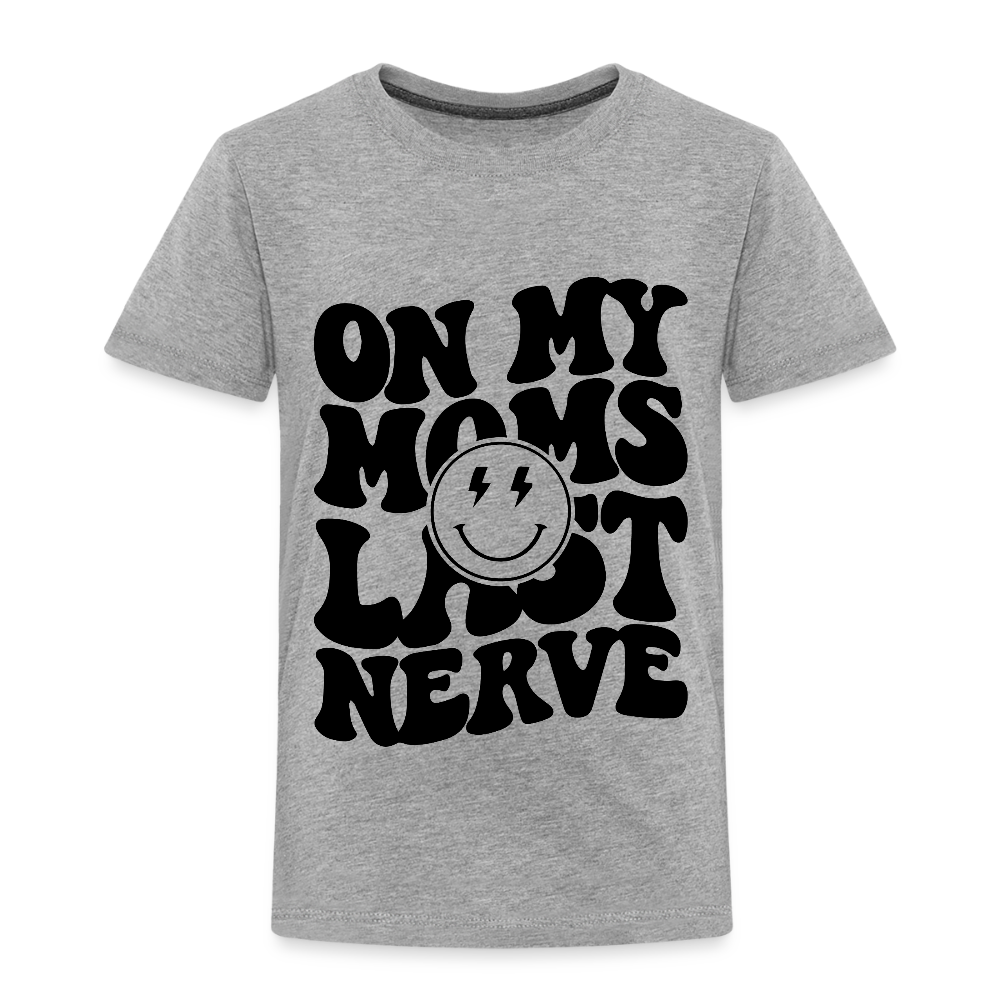 Last Nerve -  Bio Kinder T-Shirt - Grau meliert