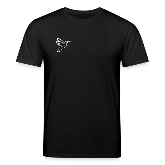 Kolibri - Bio Unisex T-Shirt - Schwarz