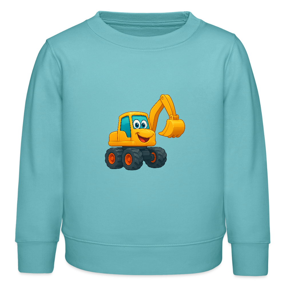 Bagger Kinder Bio Sweatshirt - Pastelltürkis