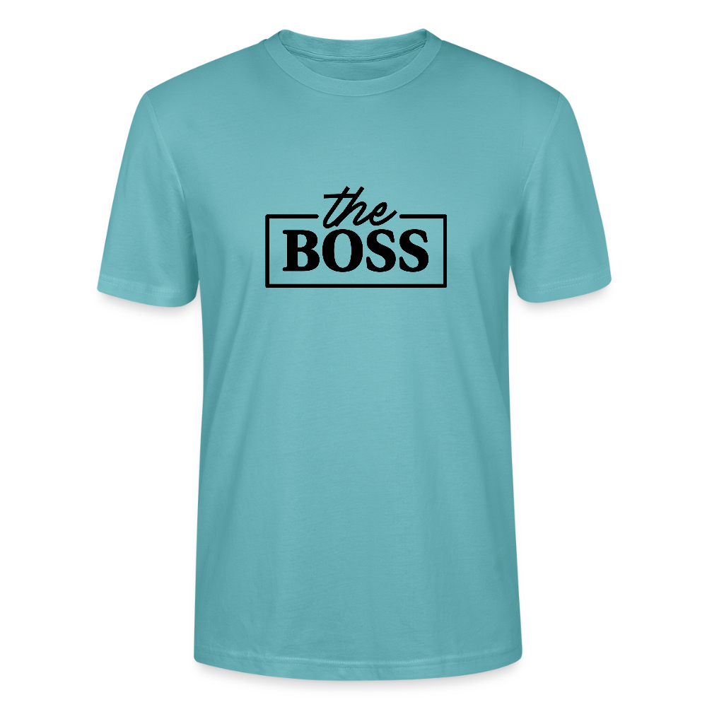 the Boss - Bio Unisex T-Shirt - Pastelltürkis