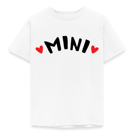 Mini Kinder T-Shirt - Weiß