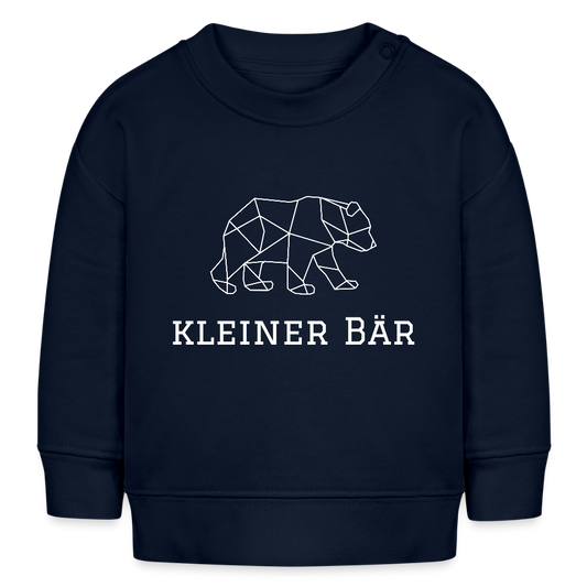 Kleiner Bär Bio-Sweatshirt - Navy
