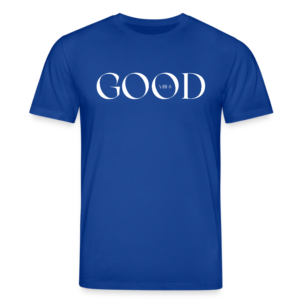 Good Vibes - Bio Unisex T-Shirt - Dunkelblau
