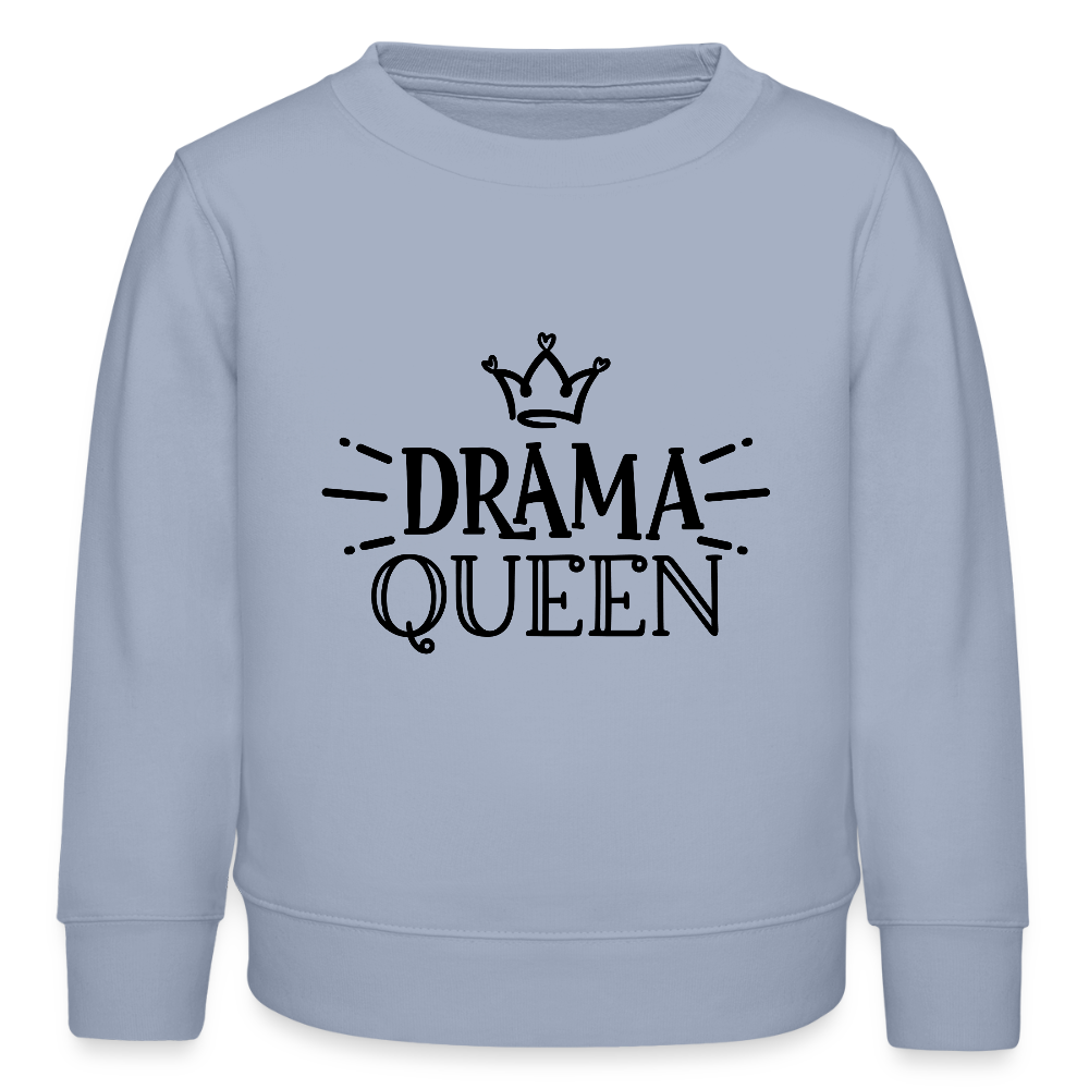 Drama Queen - Bio Kinder Sweatshirt - Lavendel-Violett