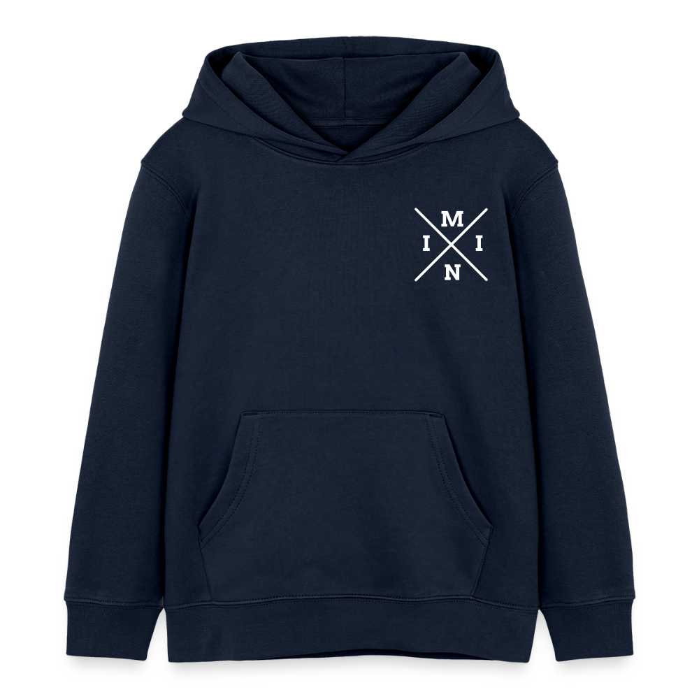 Mini - Kinder Bio-Hoodie - Navy