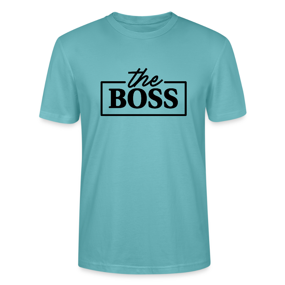 the Boss - Bio Unisex T-Shirt - Pastelltürkis