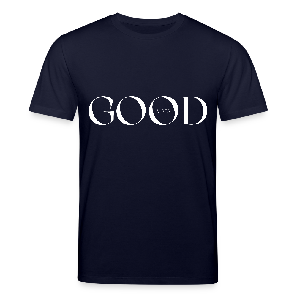 Good Vibes - Bio Unisex T-Shirt - Navy