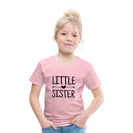 Little Sister Kinder T-Shirt - Hellrosa