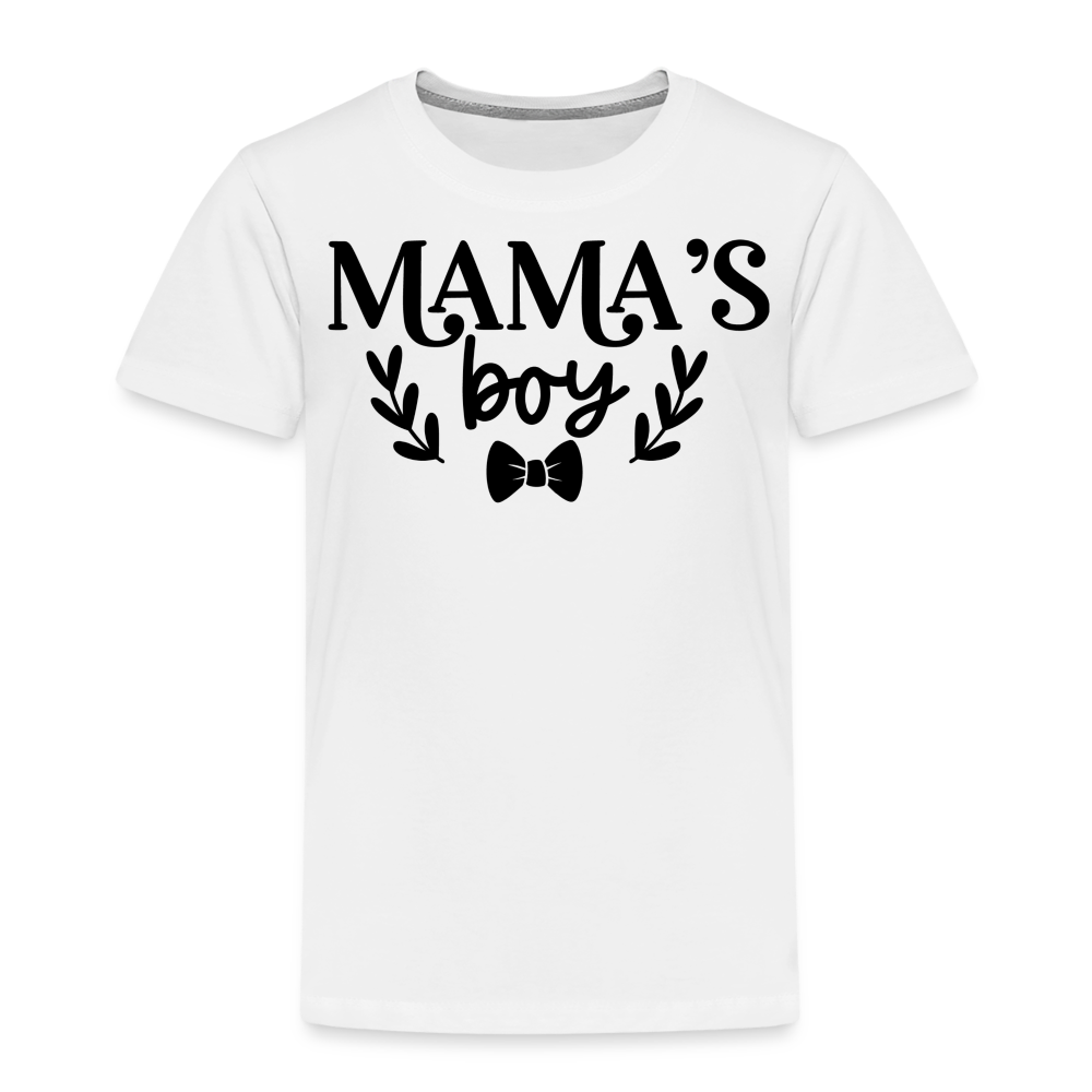 Mama´s Boy Kinder T-Shirt - weiß