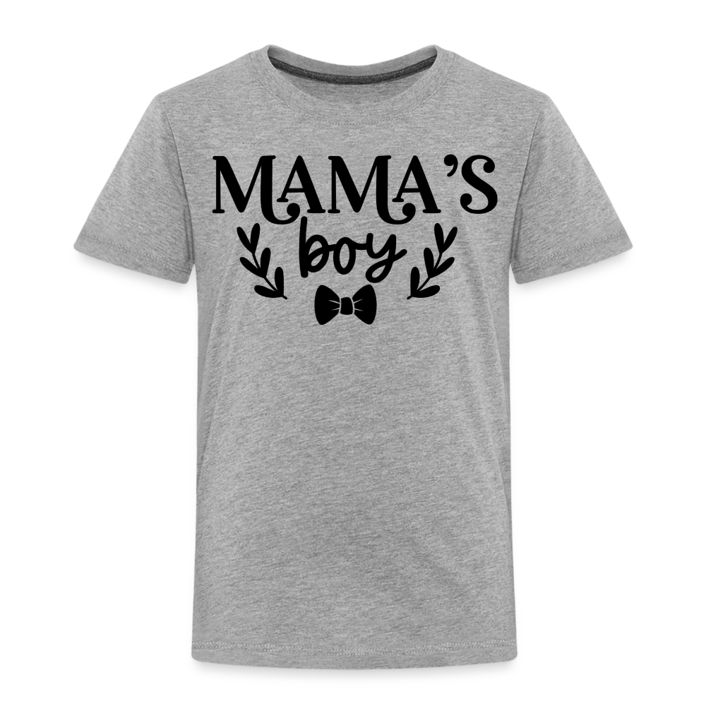 Mama´s Boy Kinder T-Shirt - Grau meliert