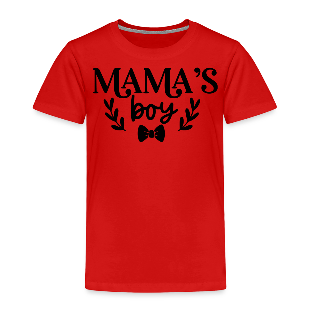 Mama´s Boy Kinder T-Shirt - Rot