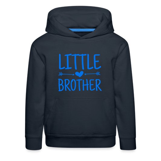 Little Brother Kinder Premium Hoodie - Navy