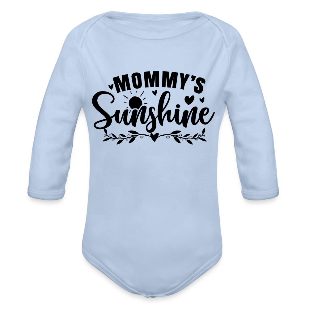 Mommy's Sunshine - Baby Bio-Langarm-Body - Sky