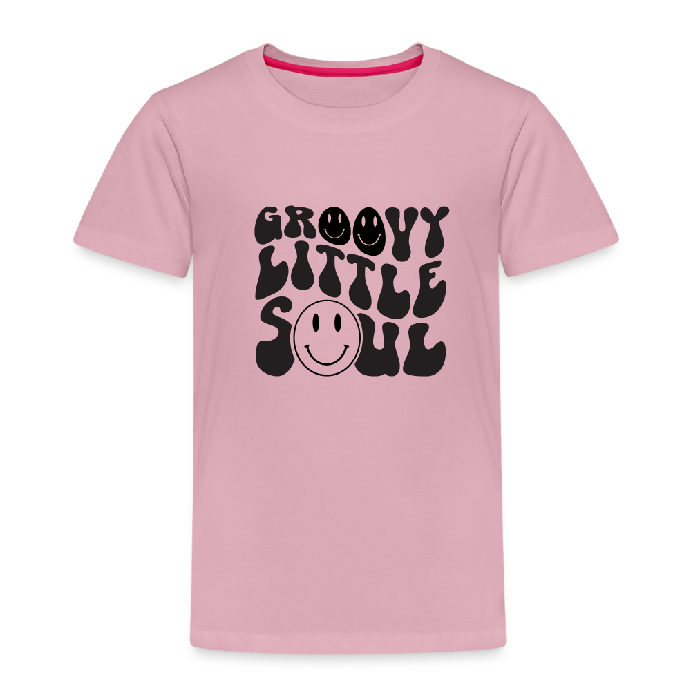 Groovy Kinder Premium T-Shirt - Hellrosa